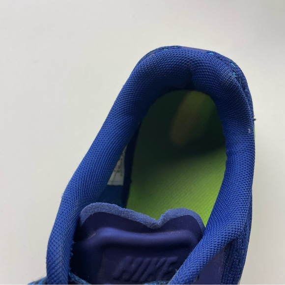 NIKE AIR MAX 2014 ELECTRIC GREEN ROYAL BLUE 631334 403 SIZE 5Y - Picture 6 of 9